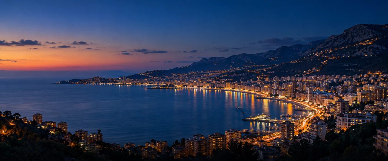 Jounieh bay and coastline